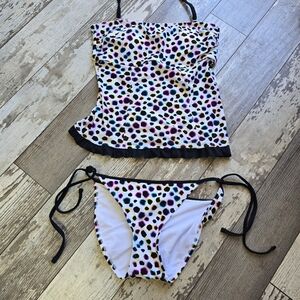 Aqua Diva Two-Piece Tankini & Bottom Swim M/L